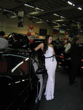 Девушка в белом и BMW Z4 Coupe